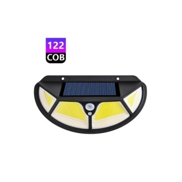 Fonksiyonel Sensörlü 122 Ledli Solar Bahçe Lambası