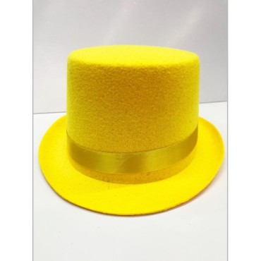 Sihirbaz Şapkası Çocuk Boy Sarı Renk