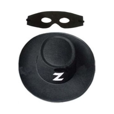 Zorro Şapkası ve Göz Maskesi