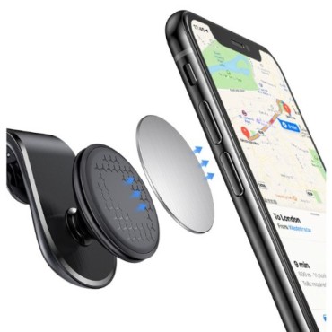 Araba Klimasına Takılan Mandallı 360 Mıknatıslı Telefon Tutucu 