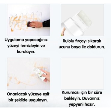 Küçük Duvar Tamir Rötuş Boyası 