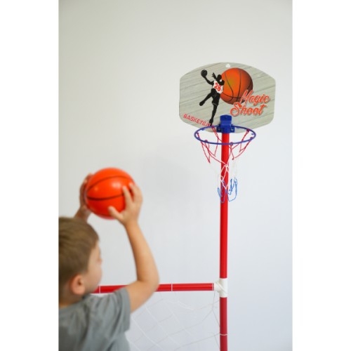 Portatif Kale - Basket Potası 2'si 1 Arada