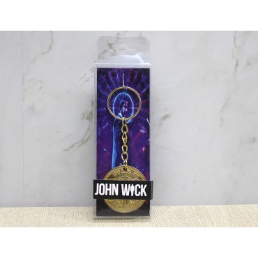 Metal John Wick Anahtarlık 