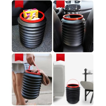 Çok Amaçlı Katlanabilir Araç İçi Kova 