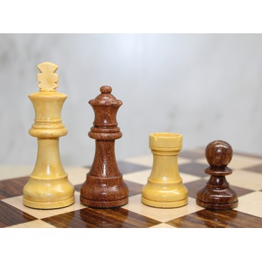 Özel Vernikli Mıknatıs Taşlı Ahşap Katlanabilir Kutulu Satranç Oyunu 17.5 Cm