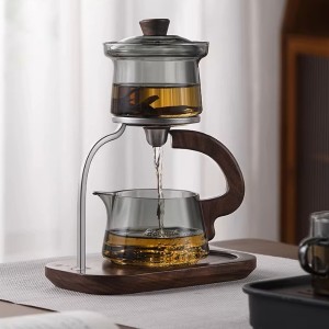 Otomatik Manyetik Borosilikat Demlik Seti 