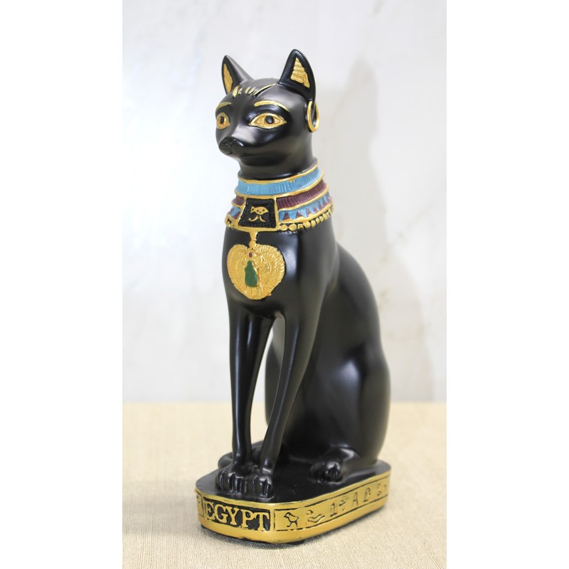 Polyester Mısır Kedisi Figür Büyük Boy
